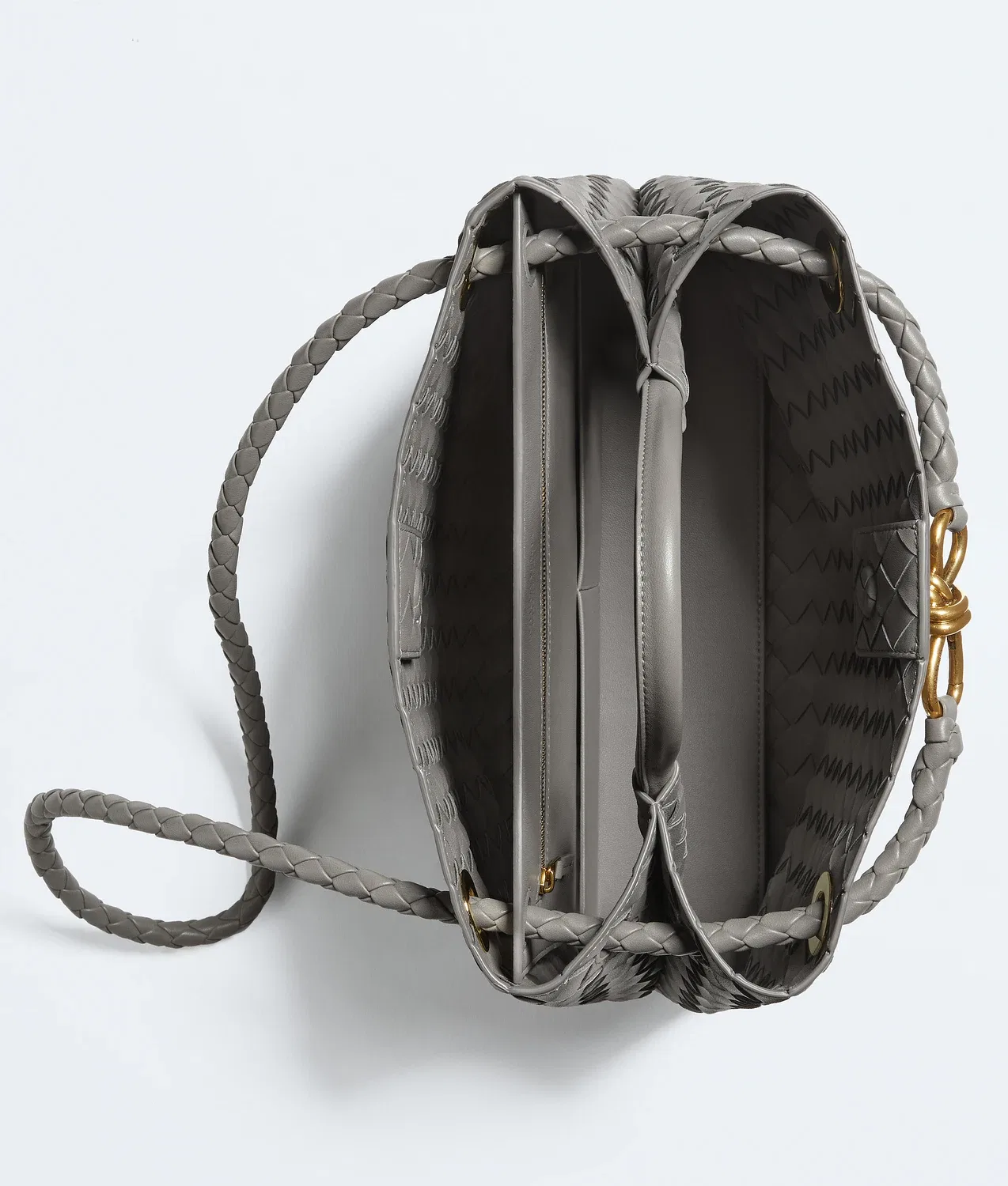 Пойдем BOTTEGA VENETA, серый — фото 3