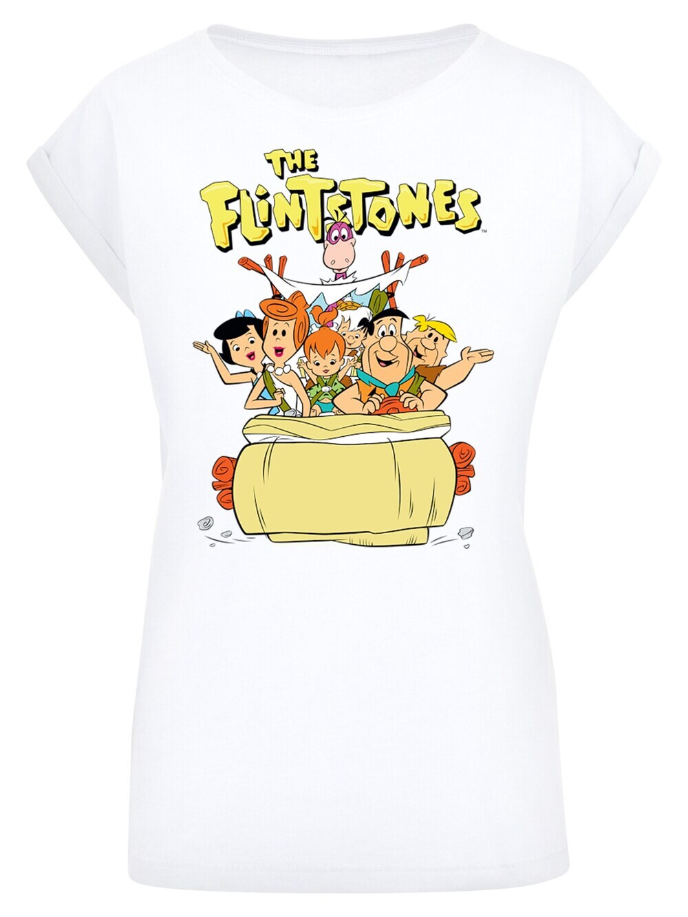 

Рубашка F4Nt4Stic Die Familie Feuerstein The Ride, белый