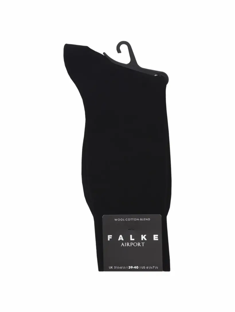

Шерстяные высокие носки Falke, черный