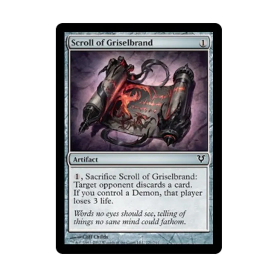 

CCG Свиток Гризельбранда (С) (Фольга), MTG - Avacyn Restored