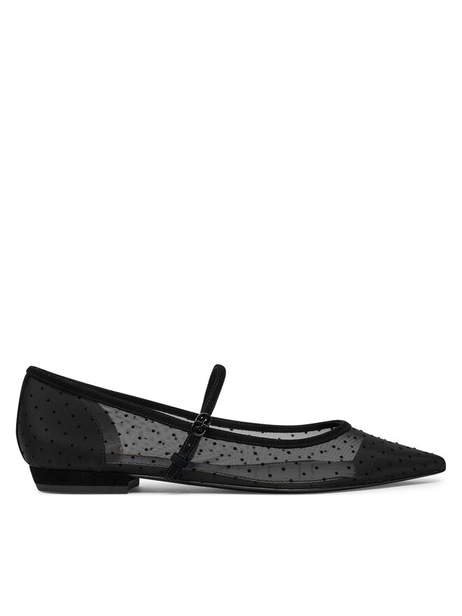 Балетки Double Buckle Mary Jane 164030 Tory Burch, черный