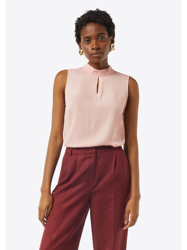 

Блуза comma Bluse ärmellos, розовый