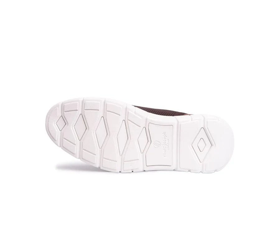 Мужские легкие сетчатые оксфорды South Street с технологией Hands-Free Slip On Marc Joseph New York, коричневый — фото 4