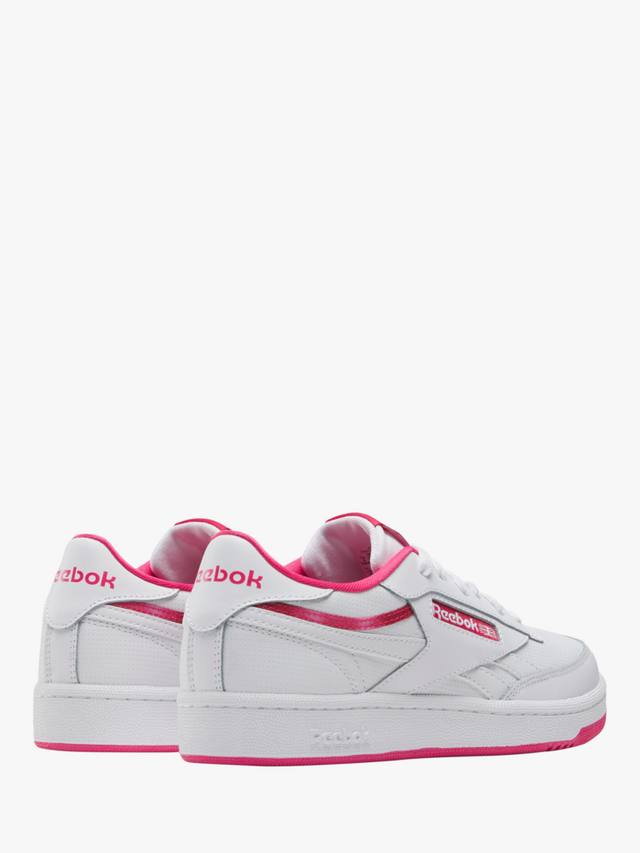 Детские кроссовки Club C Revenge Reebok, White/Pink — фото 3