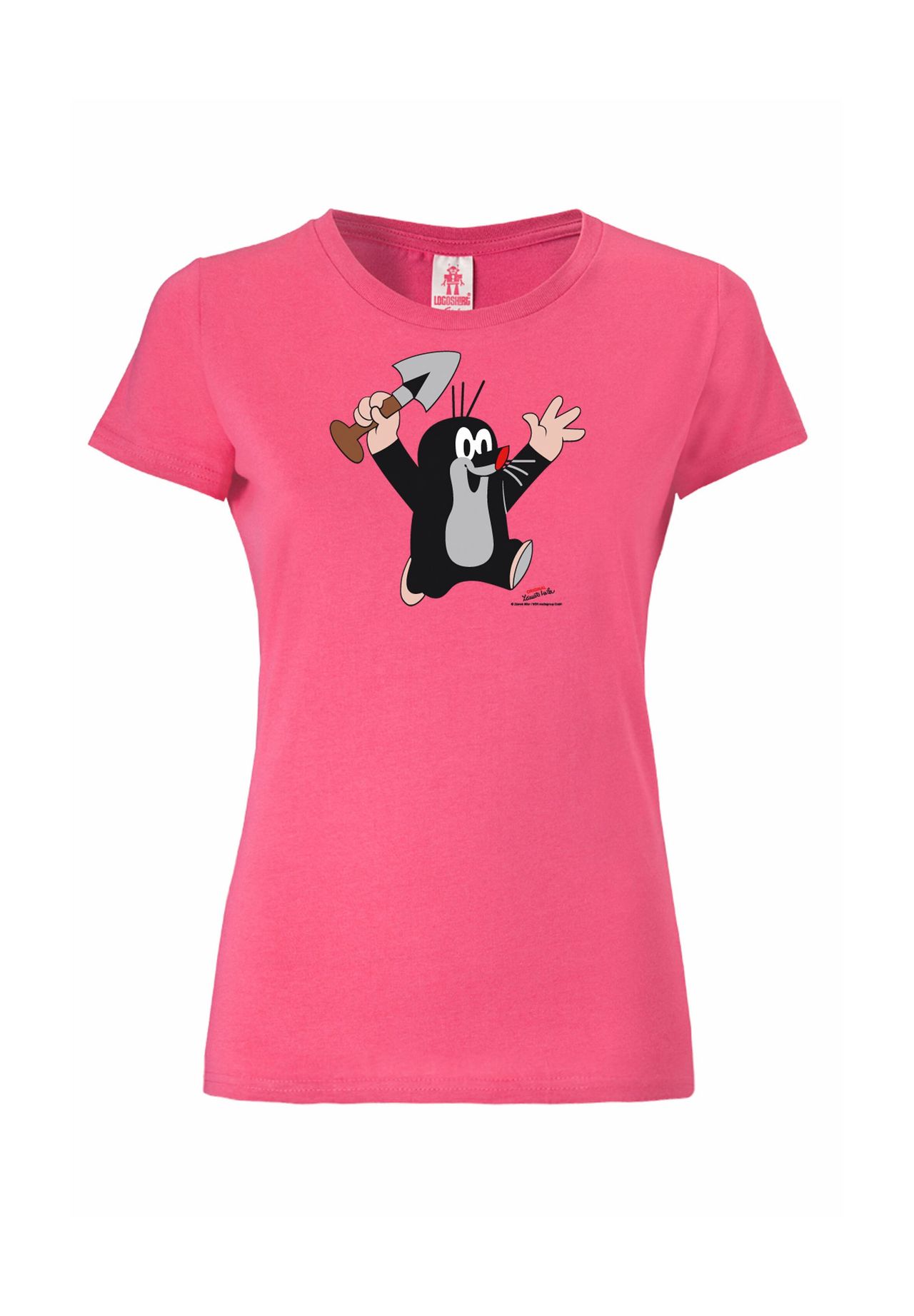 

Новая футболка для девочек «Маленький крот» — Yay LOGOSHIRT, розовый
