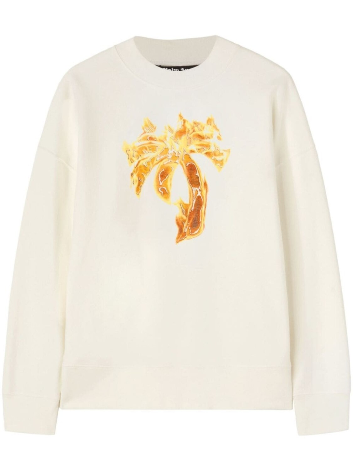 

Palm Angels толстовка Burning Palm, нейтральный цвет