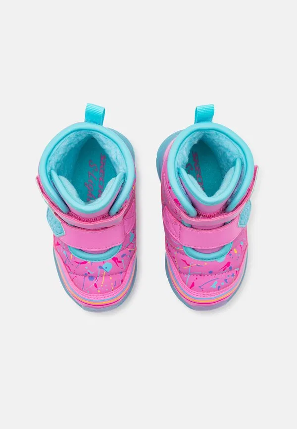 Светящиеся зимние ботинки illumini brights Skechers, Lavender/Pink — фото 4