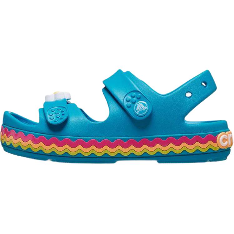 

Детские сандалии Crocband с низким верхом, устойчивые к ударам и истиранию Crocs, синий