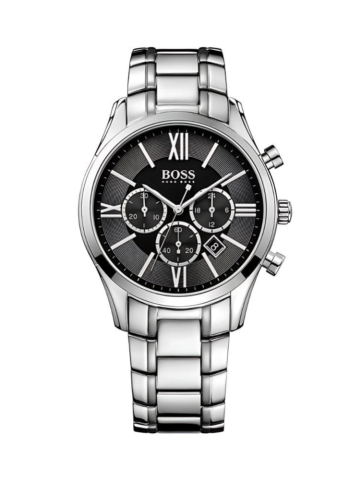 

Наручные часы Ambassador Model HB1513196 с браслетом из нержавеющей стали Hugo Boss