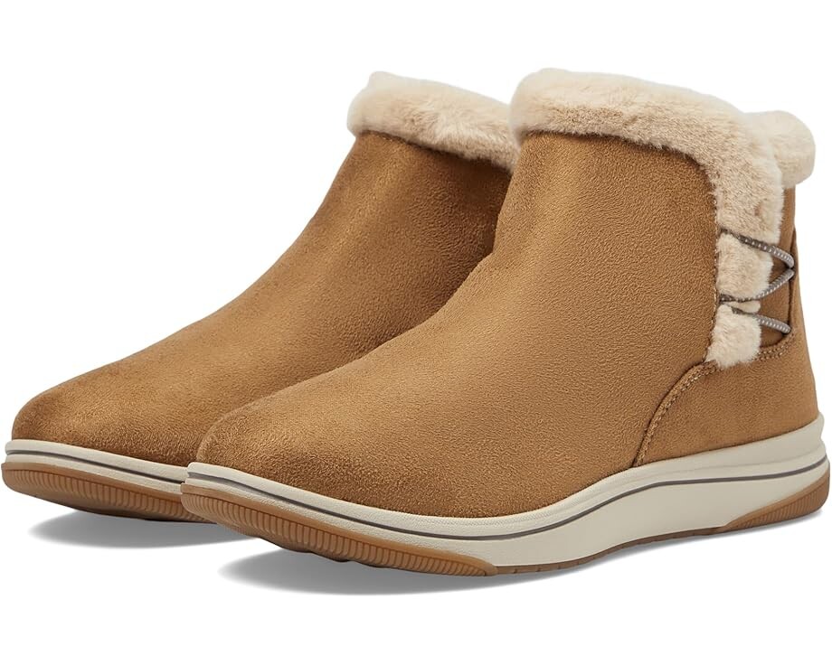 

Ботинки Clarks Breeze Faux Fur, оранжевый
