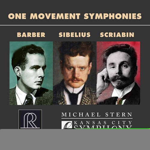 

CD диск Barber / Stern / Kansas City Symphony: One Movement Symphonies