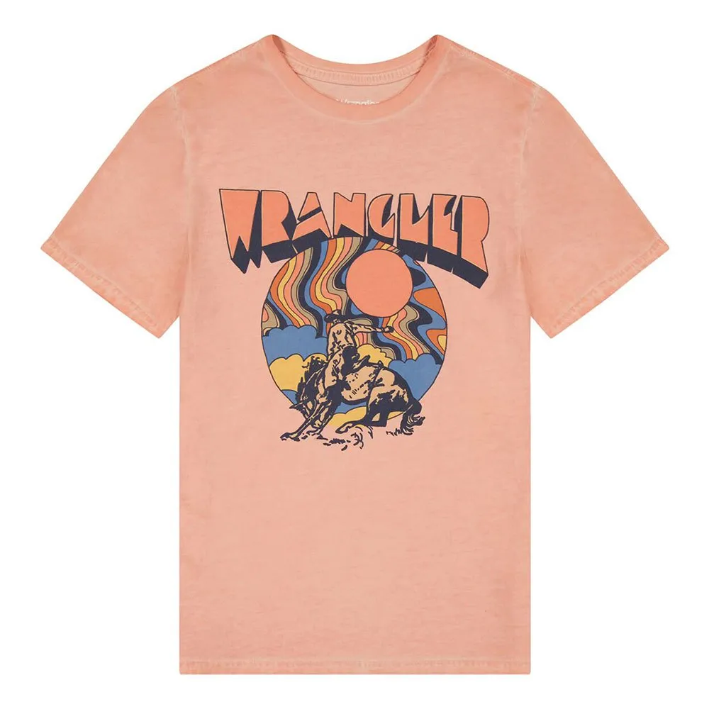 

Футболка Wrangler 112350279 Regular, оранжевый
