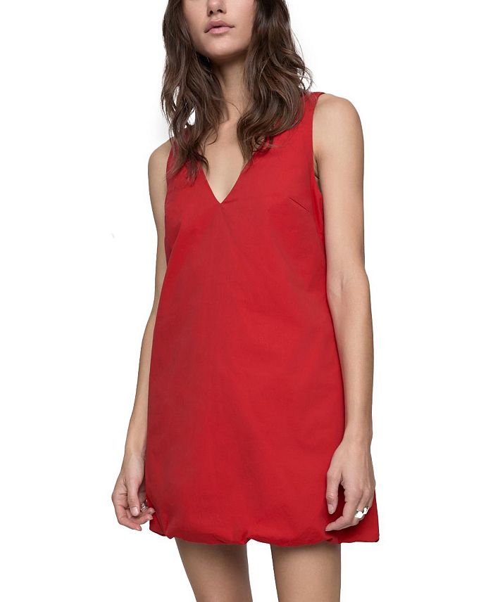 

Платье мини Leia Bubble Rebecca Minkoff, красный