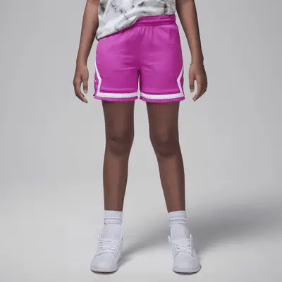 

Шорты Jordan Big Kids' Dri-FIT MJ Diamond Shorts, цвет Fire Pink