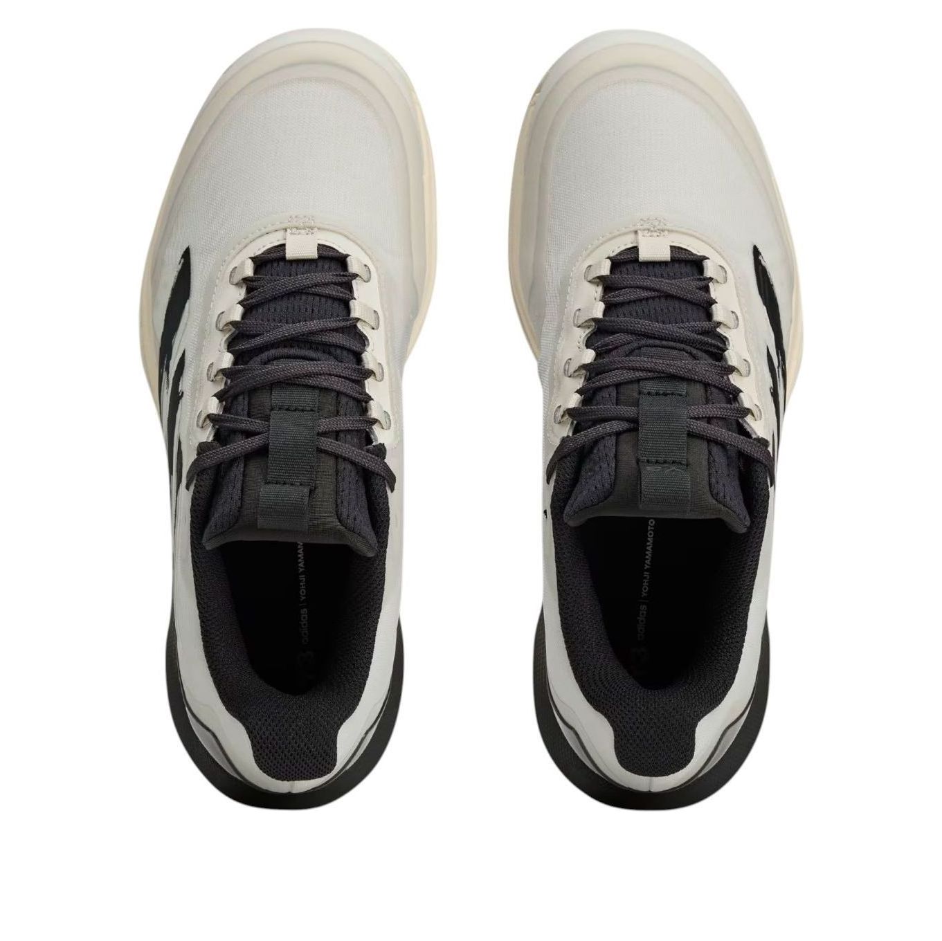 Кроссовки (WMNS) adidas Y-3 Avacourt 2 Tennis 'Orbit Grey Black' — фото 2