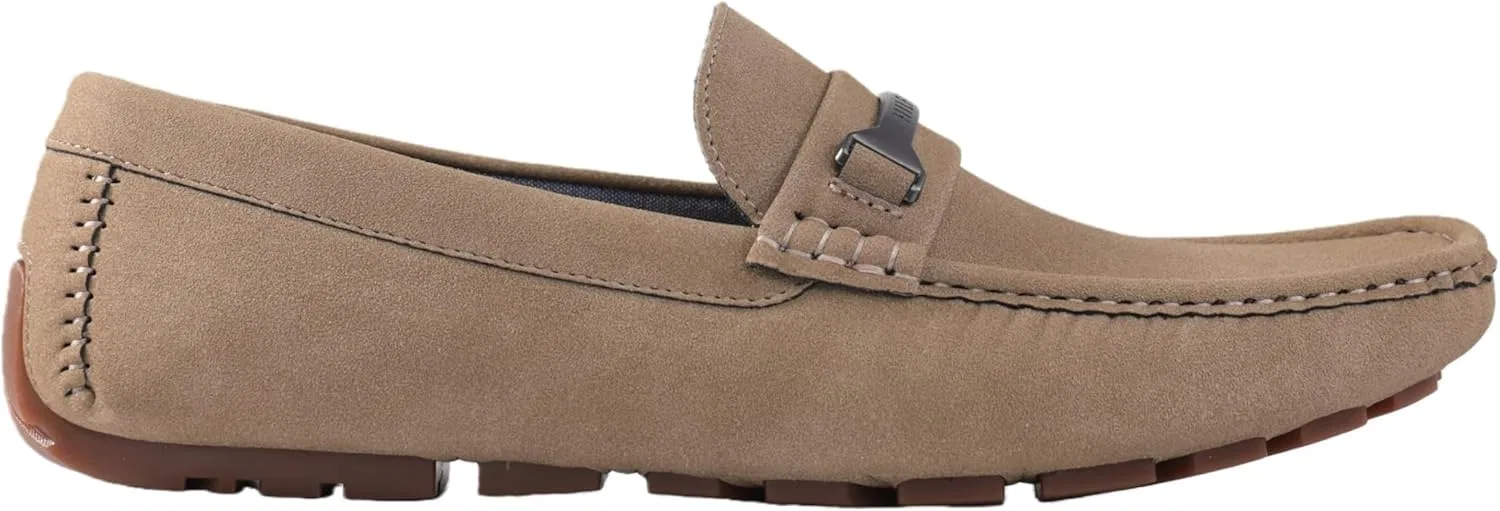 Лоферы Tommy Hilfiger, Taupe Faux Suede — фото 2