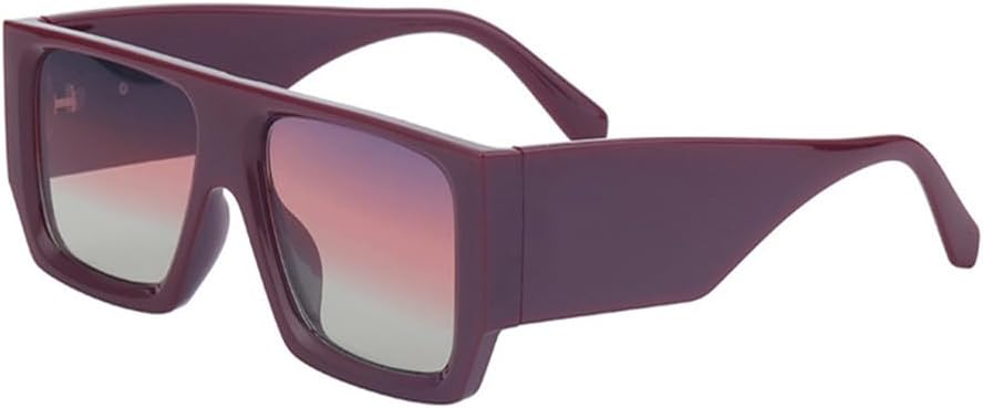 

Солнцезащитные очки с толстыми дужками для женщин, винтажная оправа, солнцезащитные очки для мужчин, дорожные очки для вождения, защита от УФ-излучения UV400 HCPIHF, 6