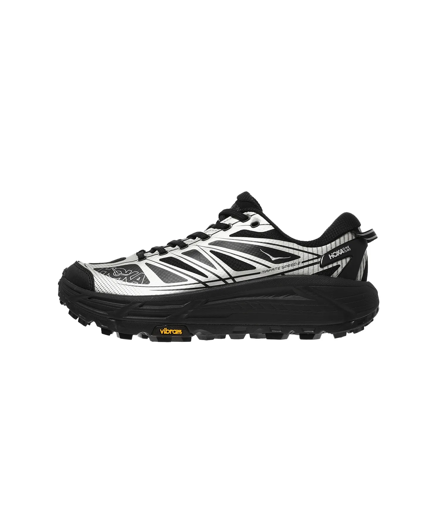 Мужские кроссовки для трейлраннинга HOKA MAFATE SPEED 2 чёрные — фото 2