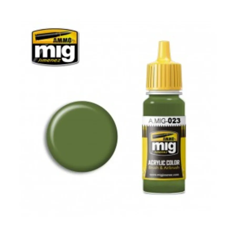 

Защитный зеленый, Acrylic Singles - Greens