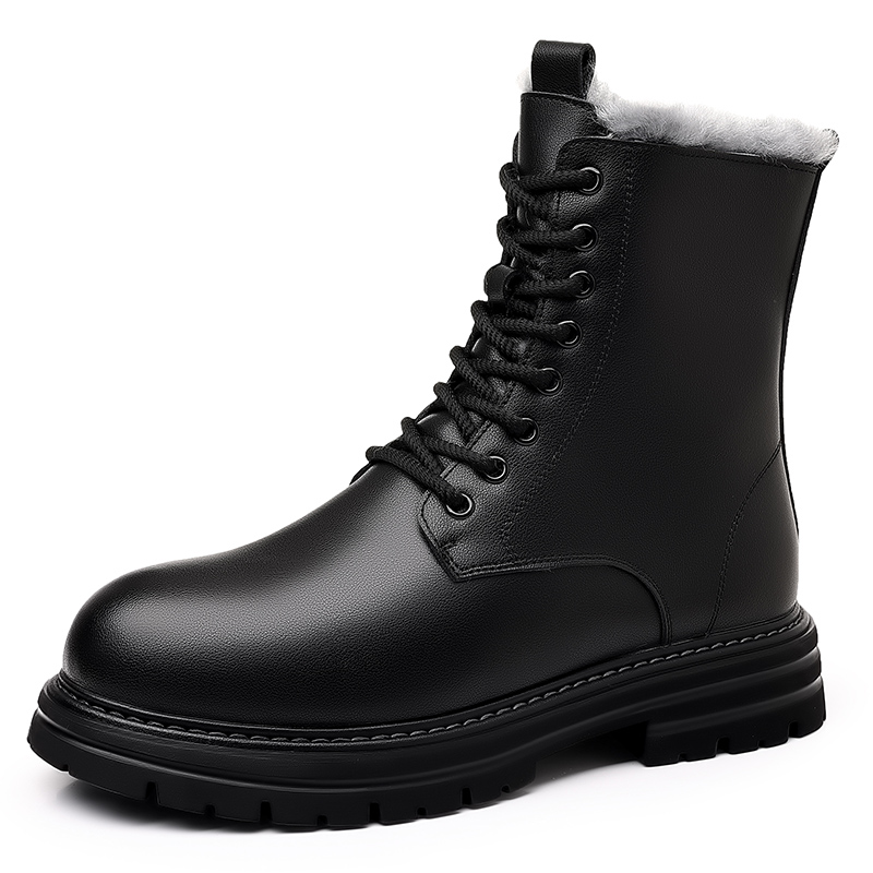 

Romon Короткие мужские ботинки Martin до середины голени, черные