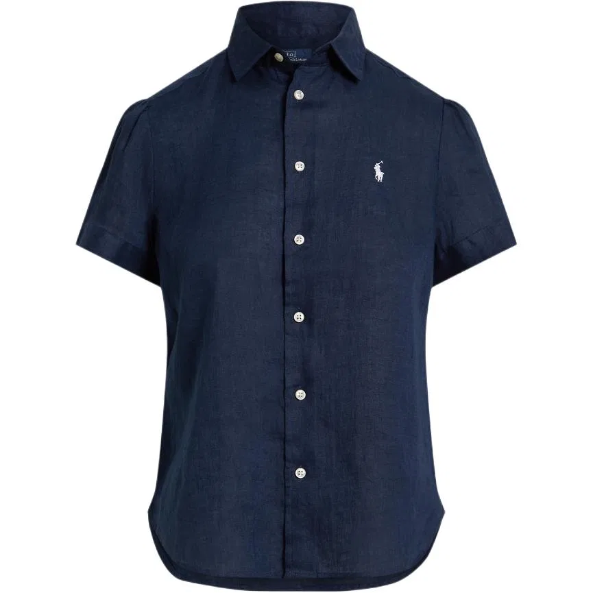 Рубашка SS26 Straight Fit Version женская Polo Ralph Lauren, Dark Blue