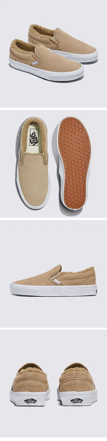 Мужские слипоны Cozy Brown от Vans — фото 3