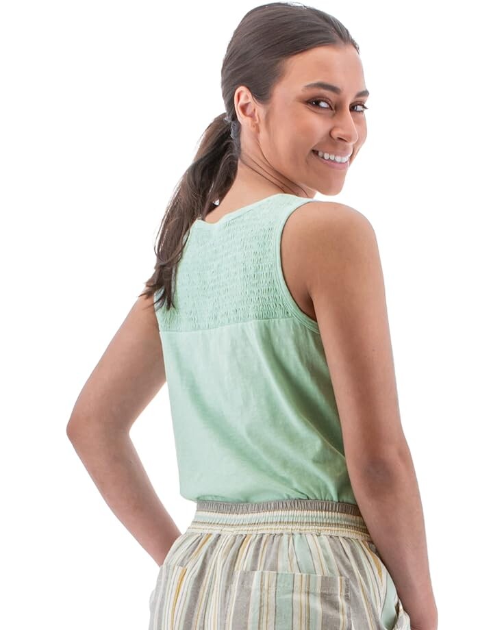 

Топ Aventura Clothing Essex Tank Top, цвет Eggshell Blue