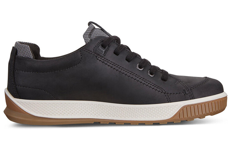 Кеды Ecco Skateboard Shoes Men Low-Top Черные — фото 2