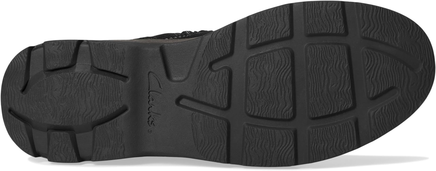 Ботинки женские челси Clarks Noralyn Strap замшевые  с декоративным ремешком, черный — фото 3