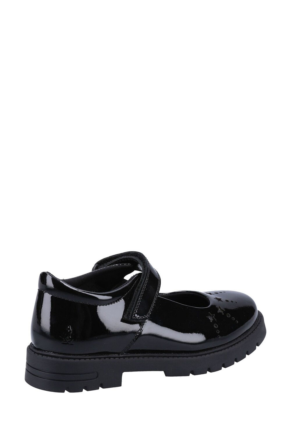Черные лакированные туфли Sabrina Senior Hush Puppies, черный — фото 3