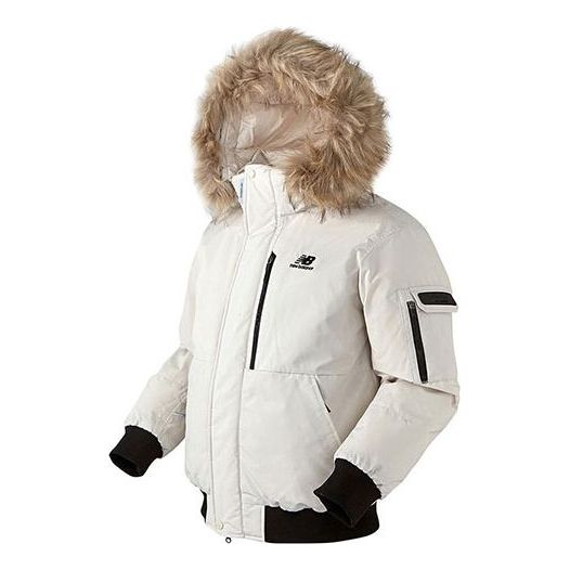 

Куртка New Balance Patrol Down Jacket 'White Black', белый