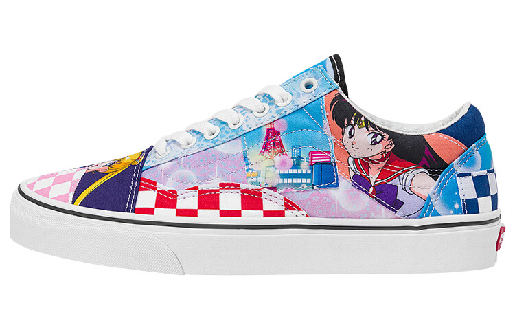 

Кроссовки Vans Old Skool Patchwork Pretty Guardian Sailor Moon, Серый, Кроссовки Vans Old Skool Patchwork Pretty Guardian Sailor Moon