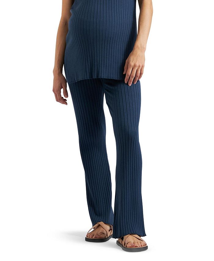 

Сирена Риб Трикотажные Брюки Ripe Maternity, синий