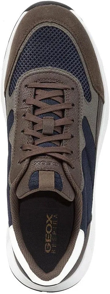 Мужские кроссовки Geox U Molveno, Dk Olive Navy — фото 4
