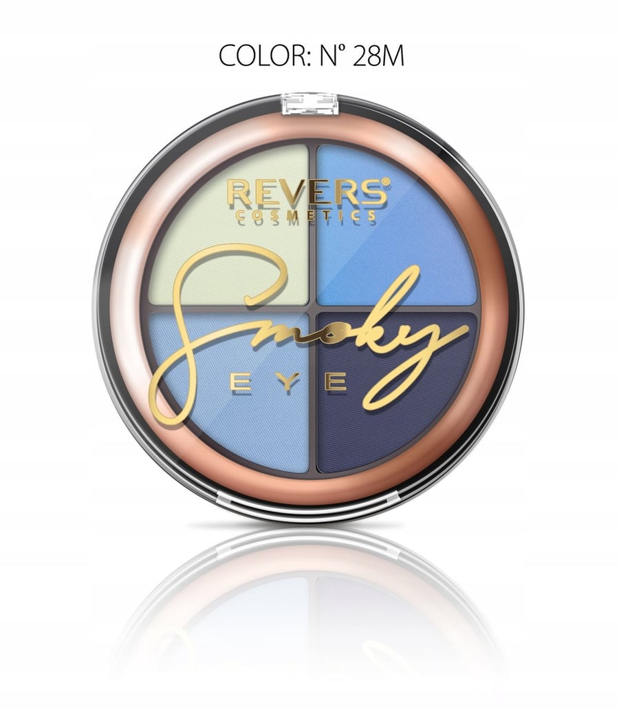 

Профессиональные стойкие тени для век Smoky Eye, оттенок 28 Revers
