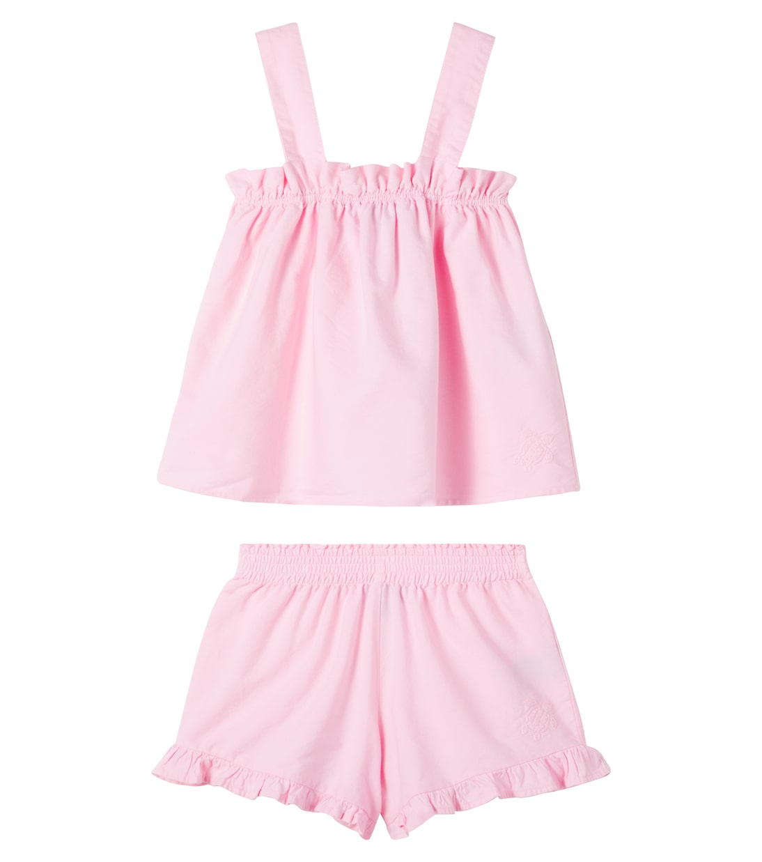 

Комплект из хлопковой майки и шорт Gleep Vilebrequin Kids, Pivoine