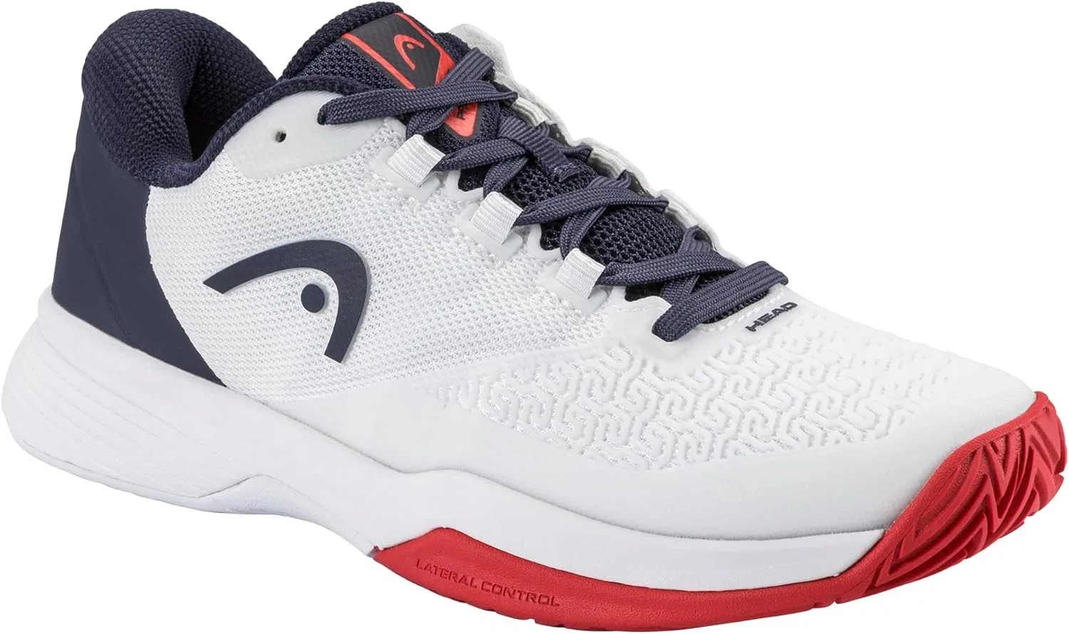Кроссовки теннисные HEAD Revolt Pro 5.0 Junior, White/Navy