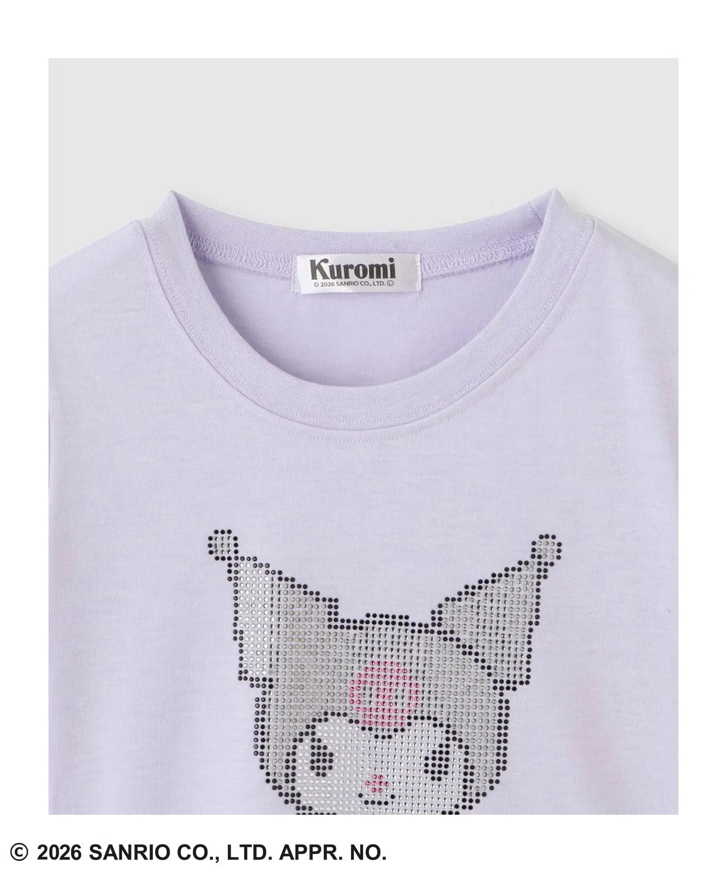 Укороченная футболка с блестками и персонажами Sanrio — фото 3