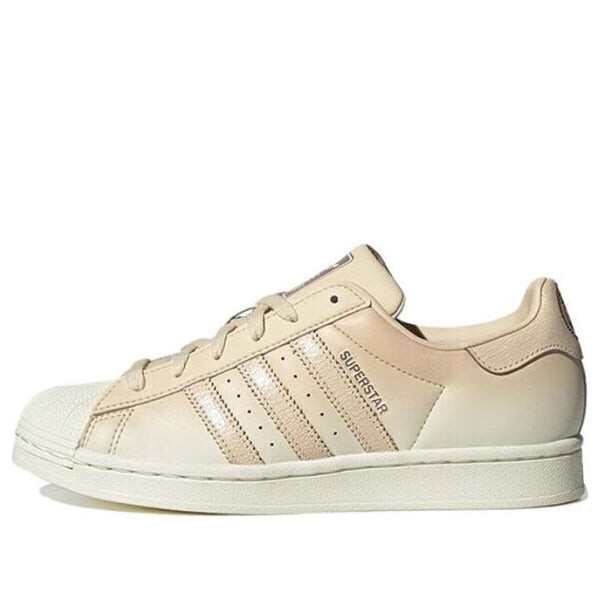 

Кроссовки оригиналы суперзвезда Adidas, бежевый