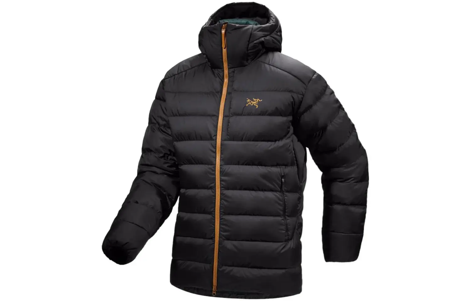 

Arcteryx Куртка Арктерикс Ториум с капюшоном, Black Gold Green/Dark Magic