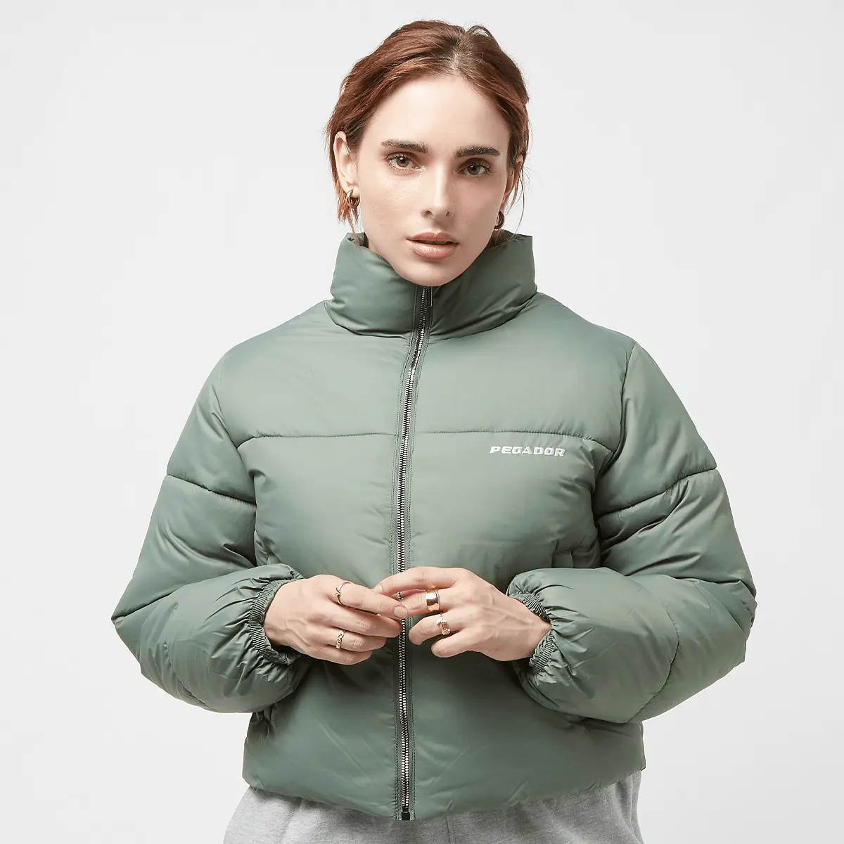 

Куртка Pegador Georgia Puffer Jacket, зеленый/зеленый