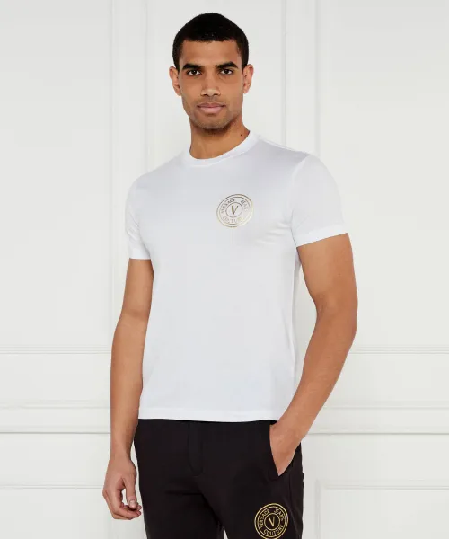 

Футболка Slim fit Versace Jeans Couture, белый