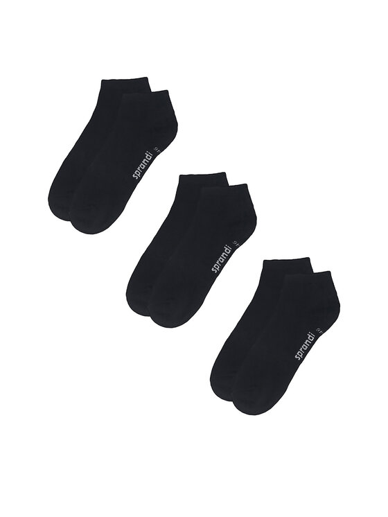 

Набор из 3 высоких женских носков 0WB-002-AW23 (3-pack) Sprandi, черный