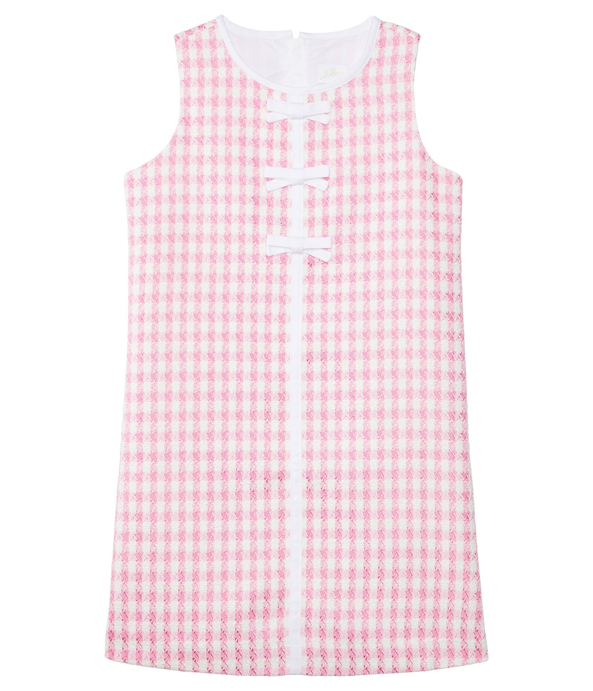 

Платье Lilly Pulitzer Kids Mini Aria Shift, цвет Rousseau Pink Charming Check Boucle