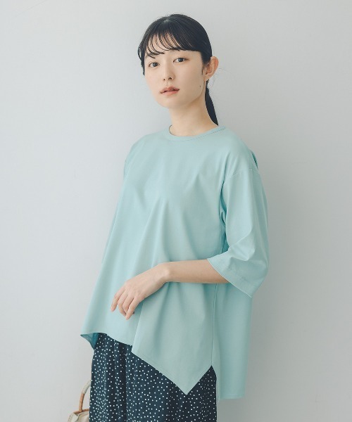 

Футболка из 100% хлопка, мягкая, влагоотводящая Live in comfort, светло-голубая