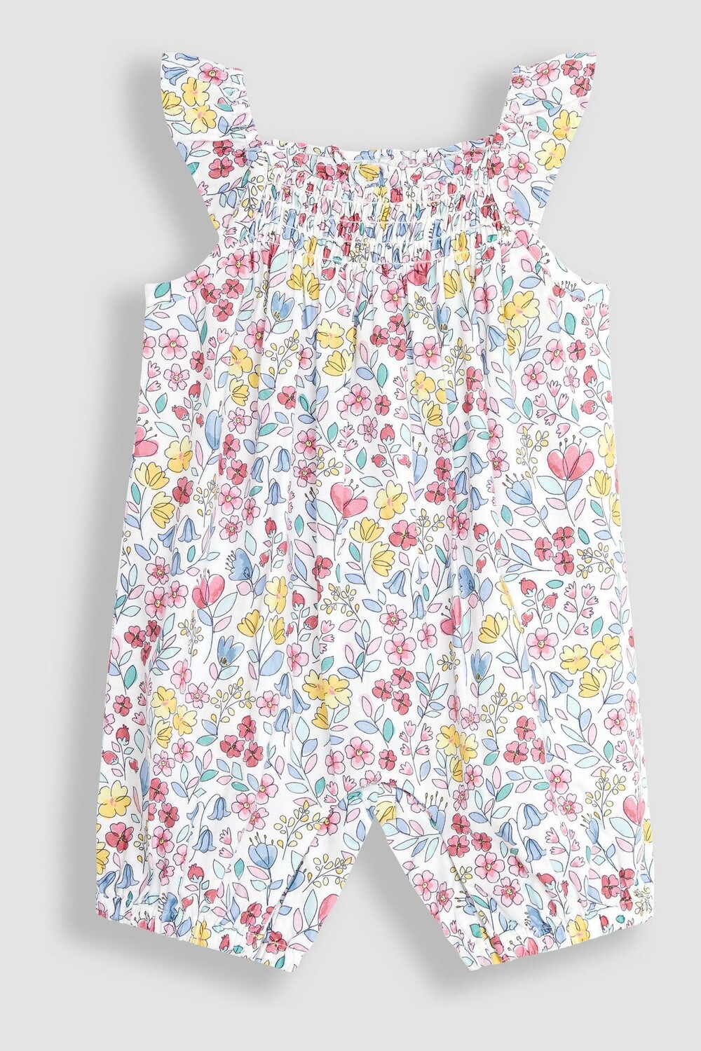 

Цветочный солнцезащитный костюм Jojo Maman Bébé, розовый