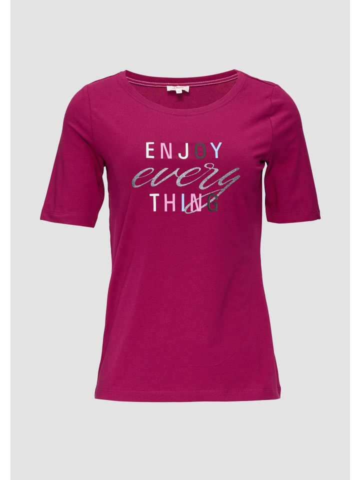 

s.Oliver Футболка 44E2_фиолетового цвета, Фиолетовый, s.Oliver Футболка 44E2_фиолетового цвета