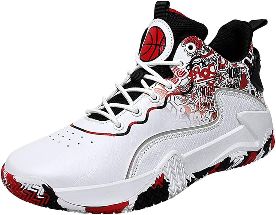 

Мужские баскетбольные кроссовки Mashangfu, мужские беговые кроссовки, мужская обувь, повседневная ходьба, кроссовки, мужские кроссовки для кросс-тренинга, красный