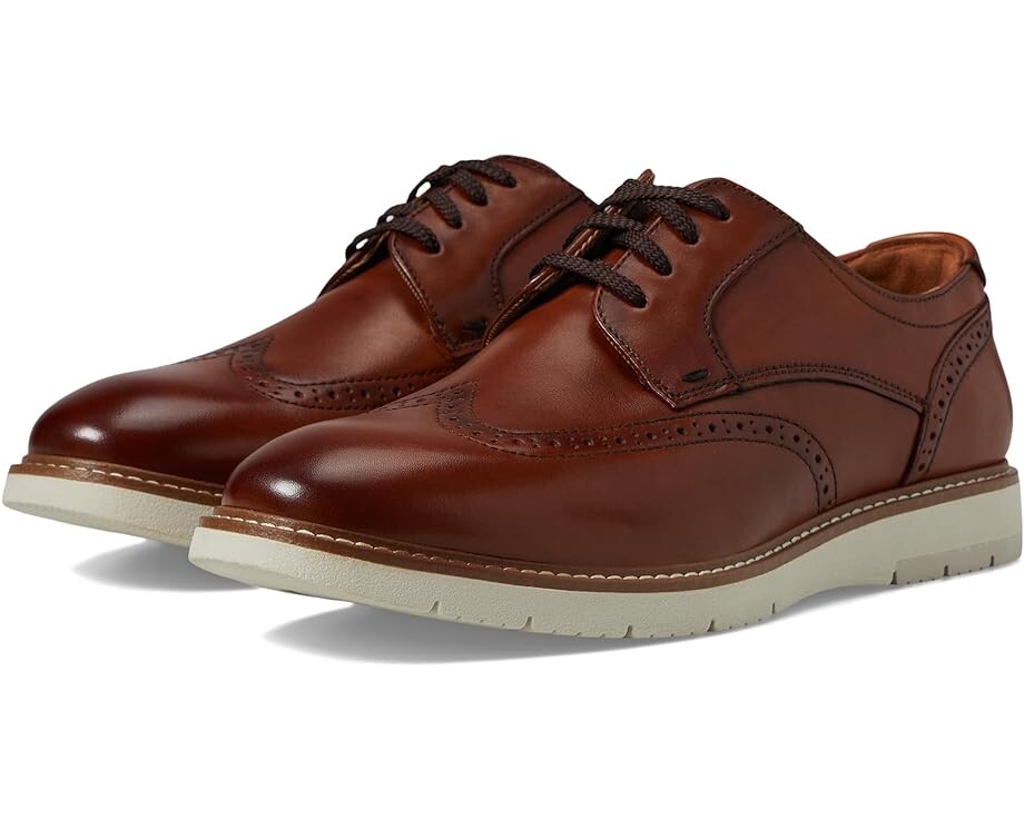 

Оксфорды Florsheim Vibe Wing Tip Oxford, цвет Cognac 2