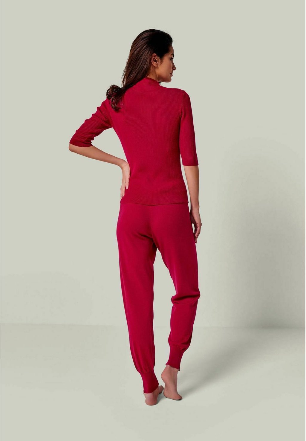 

Джемпер DARIA MERINO WOLLE HALBARM-PULLOVER YOU LOOK PERFECT, красный